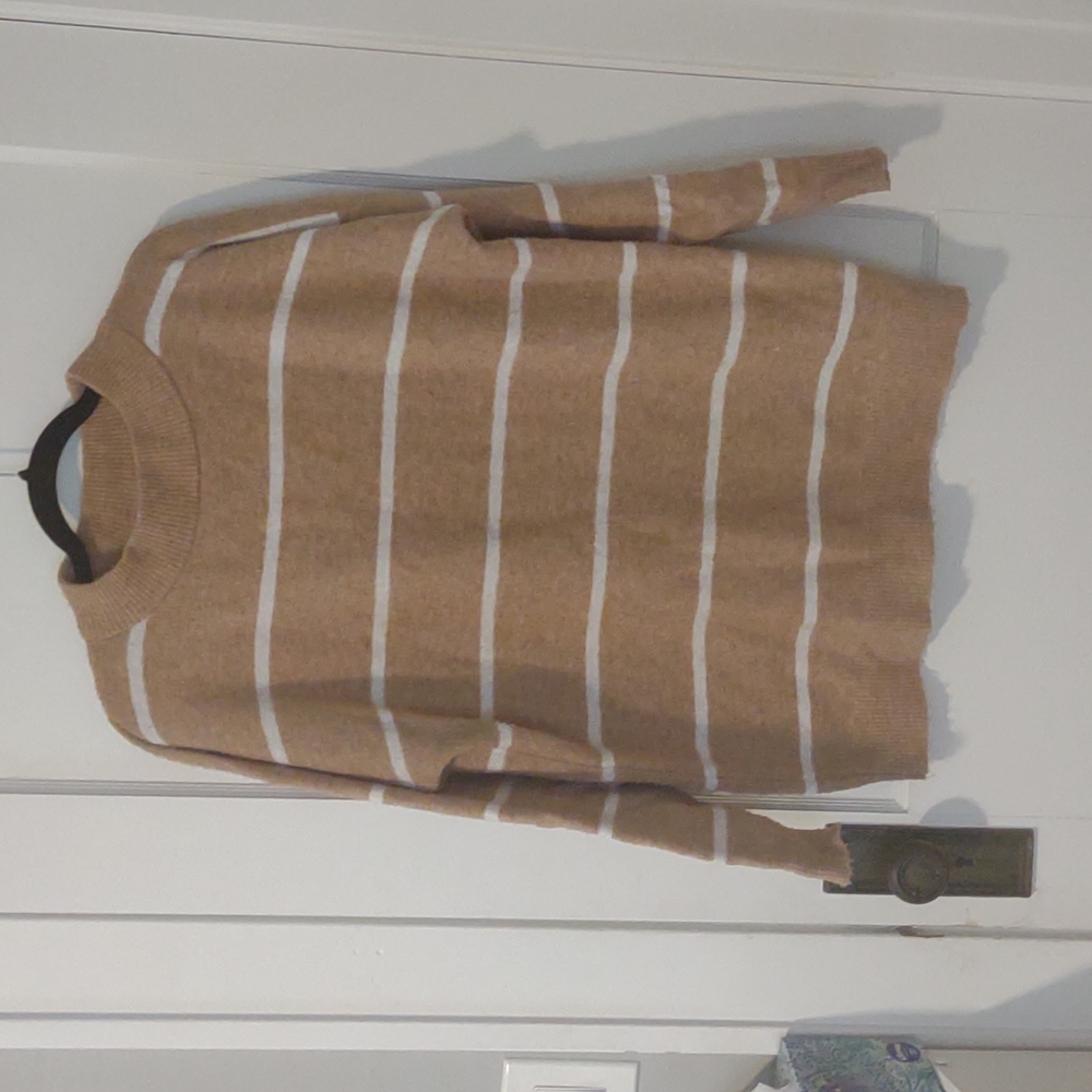 Oversized Striped Sweater